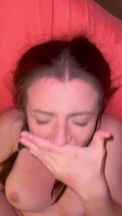 I came so hard on his cock 🙈