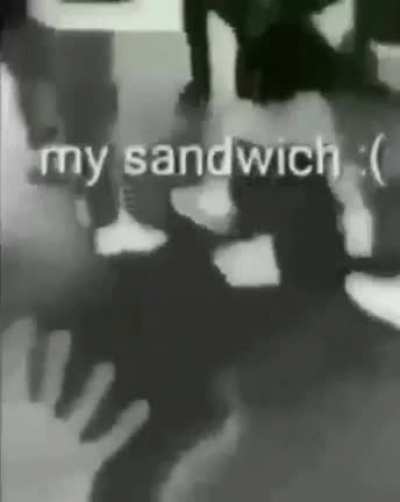 MY SANDWICH FILHO DA PUTA :(