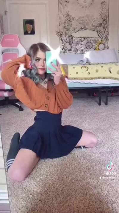 Cute panties and thigh highs