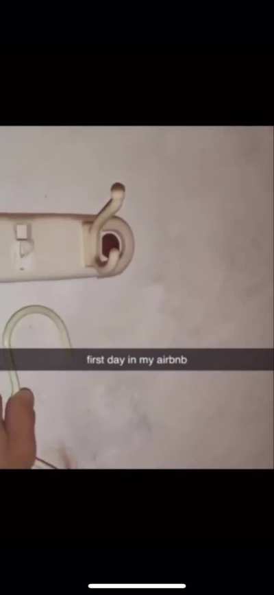 My first day at my Airbnb