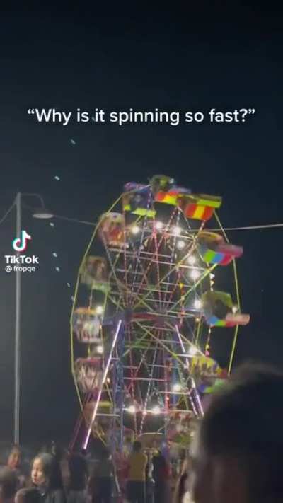 a peaceful ferris wheel ride