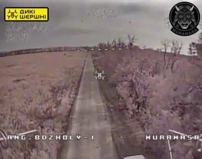 UA 109th Territorial Defense Brigade's "Muramasa" drone team targeted Russian supply/transport routes in the Povrovsk direction, using FPV strike drones to hit numerous vehicles, as well as Russian infantry riding on/in those vehicles. Published September