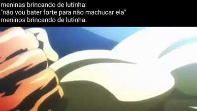Eu j&aacute; arranquei um dente de um brother meu brincando de lutinha kkkkkkk