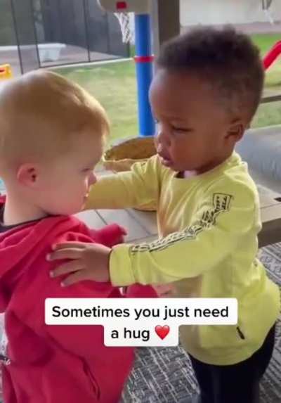A hug.....