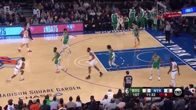 [Highlight] The Time Lord gets started early with an alley-oop jam and a block on the first 2 possessions of the game