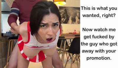 First he takes your promotion from you - then he takes more - [Beta GIF by hypnotic-seagull]