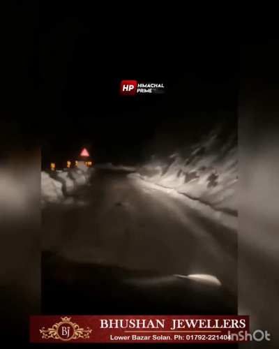 Lady ghost of Narkanda , being spotted near Baital Nala. Sightings have gone up, cause of some accidents as well. ( Showing as reported, no personal views here)