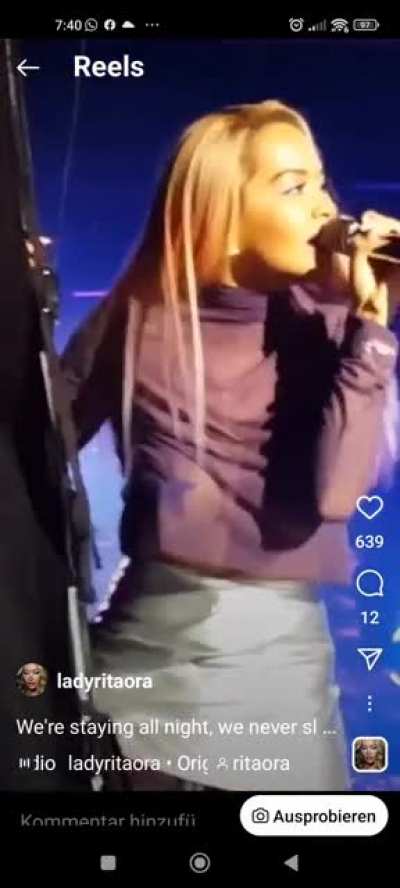 Rita Ora Show her Goods 2 🤩