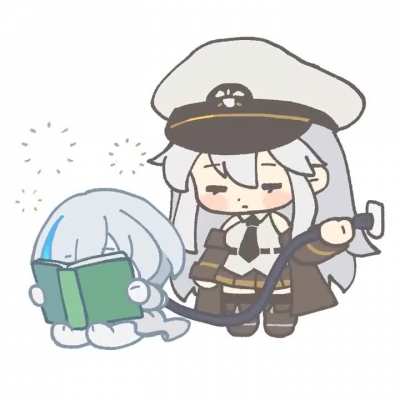 Commander, look at how diligently TB is reading&mdash;Oh dear, it seems like she's gone into offline mode... 🔋