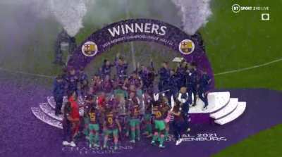 Barcelona lift their first UEFA Women&rsquo;s Champions League!