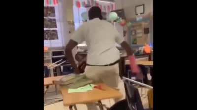 Teacher had enough