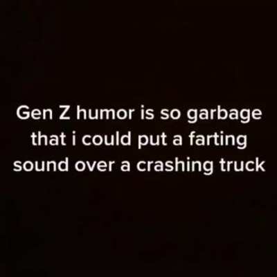 guys don't laugh it's not funny
