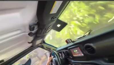 Taking your son to his first driving class