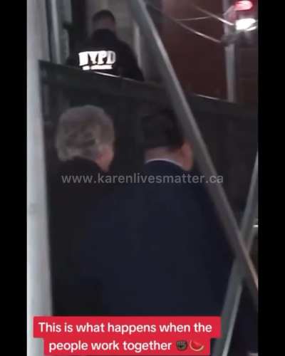 Racist gets arrested finally!