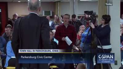 Chuck Grassley talks about beating his wife