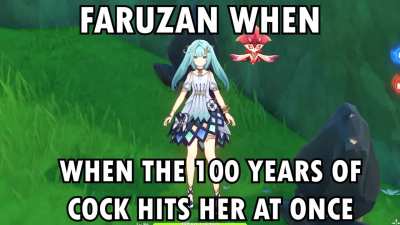 Faruzan Finally Escaped the Time Stop Puzzle 😄