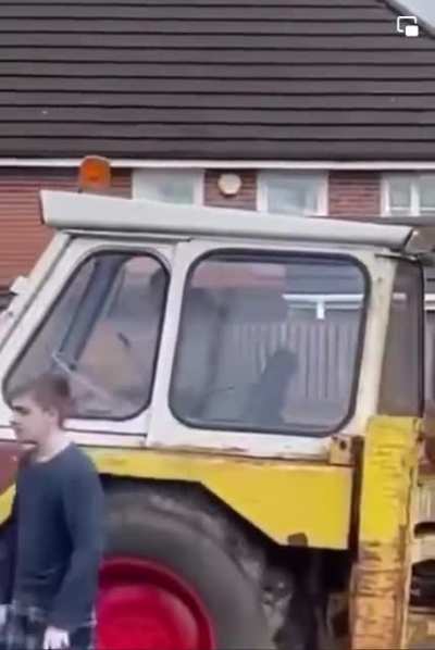 Somewhere in Wales, no context, assume builder didn&rsquo;t get paid