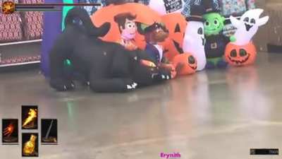 Pretty cool inflatable cat
