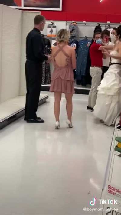 Ma&rsquo;am this is not Walmart. She tracked him down at work to marry her.