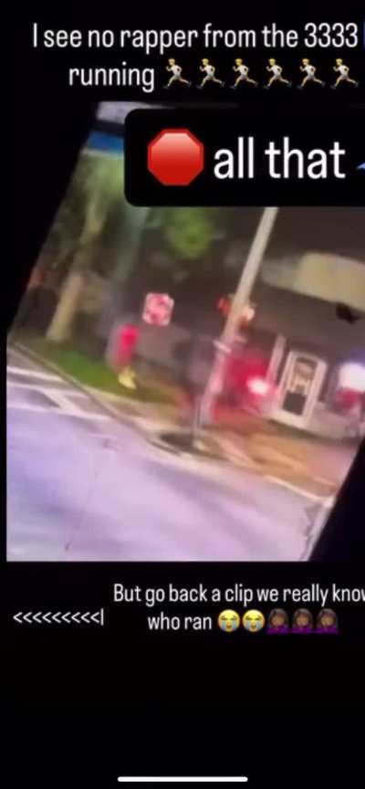 Who running
