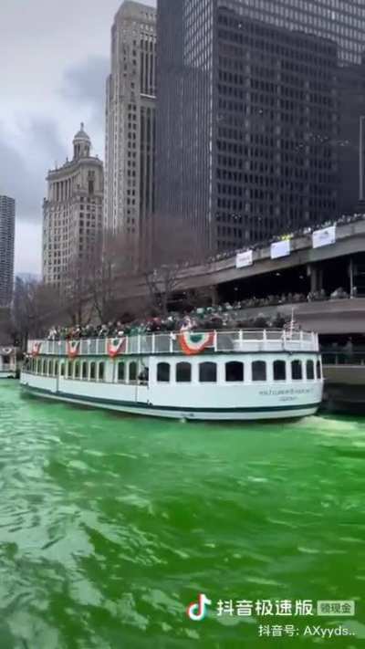How they colour rivers green for St Patrick&rsquo;s Day