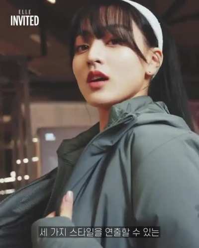 211007 ellekorea Instagram Update - JIHYO &amp;amp; Under Armour Korea