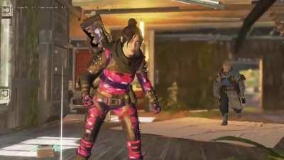Wraith Dodges Punch with her Finisher
