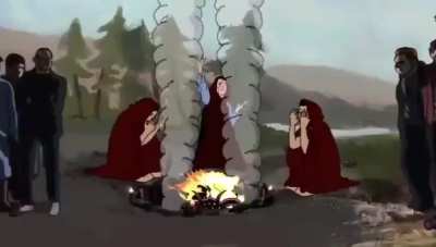 Rare vid&eacute;o de bonquiste s'entra&icirc;nant &agrave; une nouvelle m&eacute;thode d'ex&eacute;cution de cornus