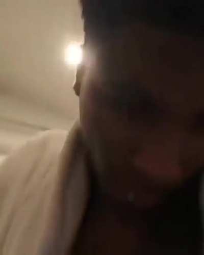 Nah he tweakin