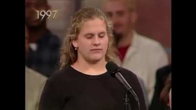 Oprah says she is happy to "go to hell" for supporting Gay Rights in a 1997 clip.