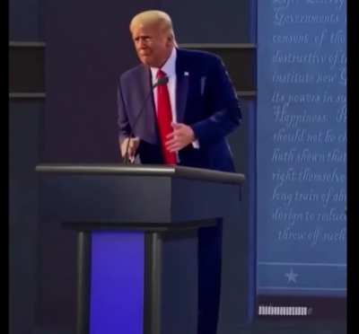 He had to say