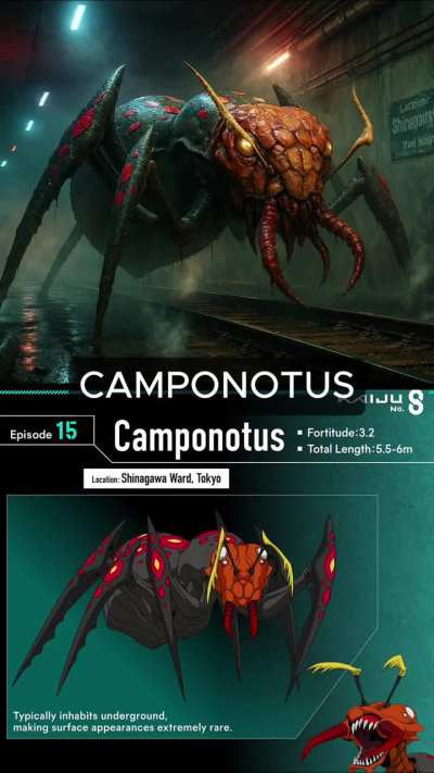 [Fan Edit] Kaiju No. 8 &mdash; Species in Real Life