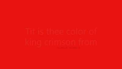 top ten reson red my favorite color