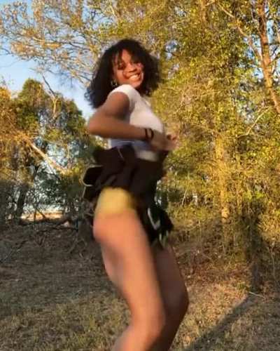 Anybody know her @