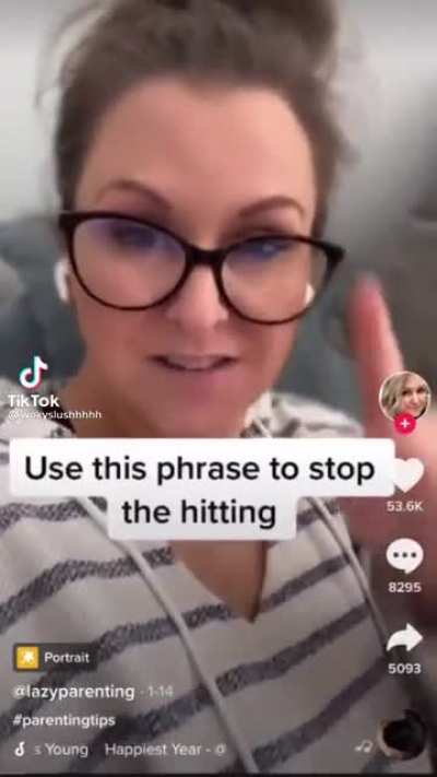 Have a child that&rsquo;s hits you?