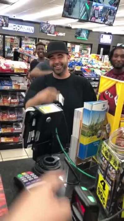 "Hey is that y'all weed?"