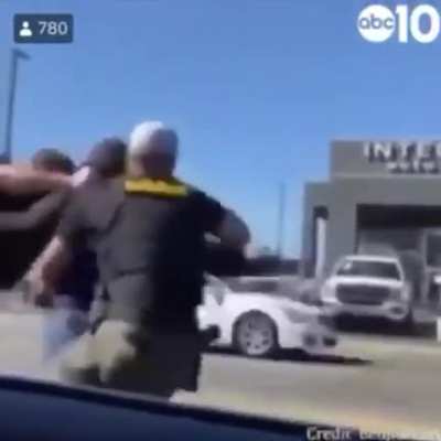Police kick and beat man after man complied with their orders. Officers later determined they had the wrong guy.