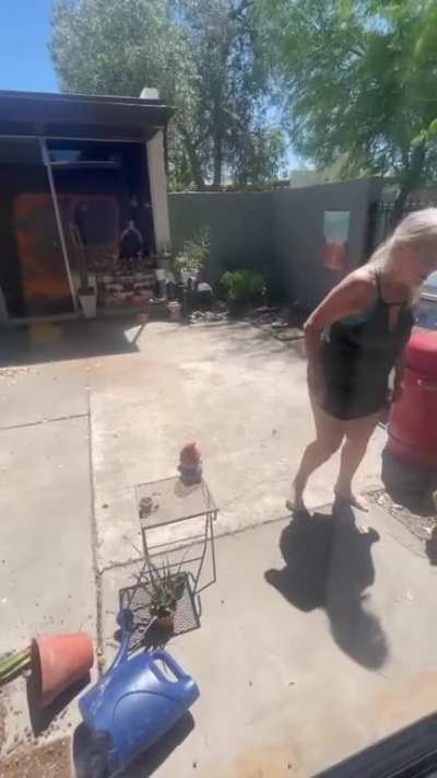 The water main broke in my apartment and my neighbor got a little thirsty