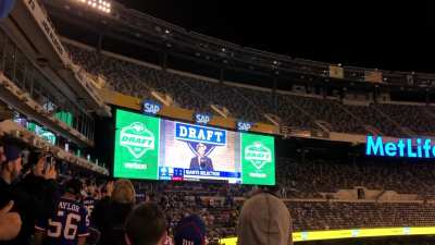 Nice throwback to the giants party in 2019 when they drafted Daniel Jones