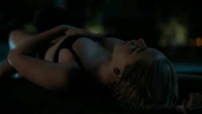 Kiernan Shipka pool sex scene in "Swimming With Sharks"