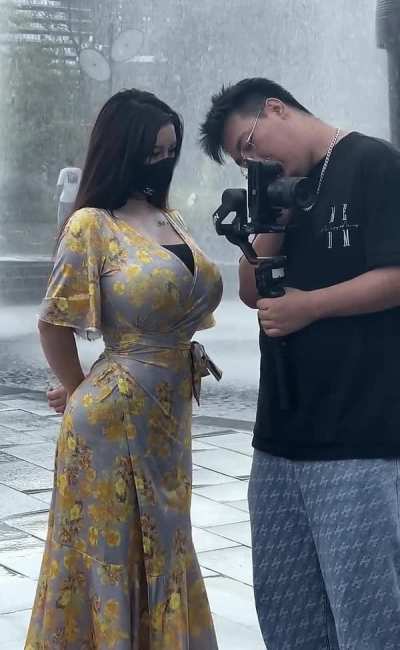 Checking the camera