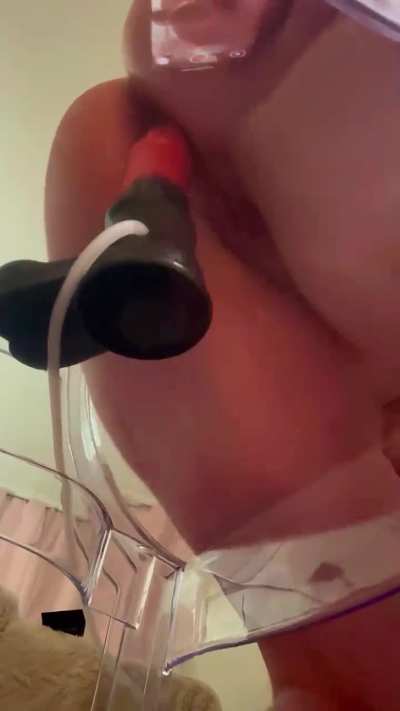 Mmm I love getting my ass filled!