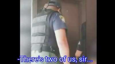 you have a warrant?