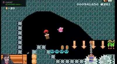 Super Mario Maker can be pretty wild sometimes
