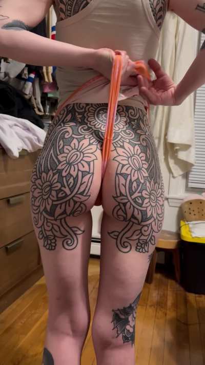 Self wedgie!