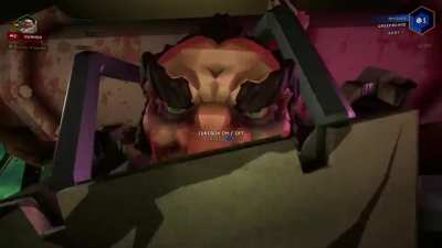 POV: Gunner starts going at it on you with his &ldquo;BULLDOG&rdquo; as he stares you down with high-intensity flaring eyes