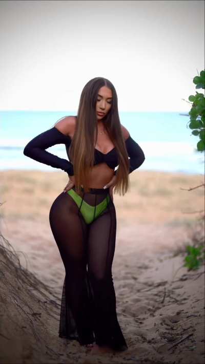 Beach outfit today