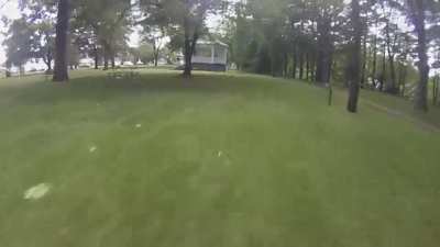 My brother accidentally jumped my drone
