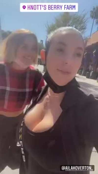 Walking with Gabbie Carter