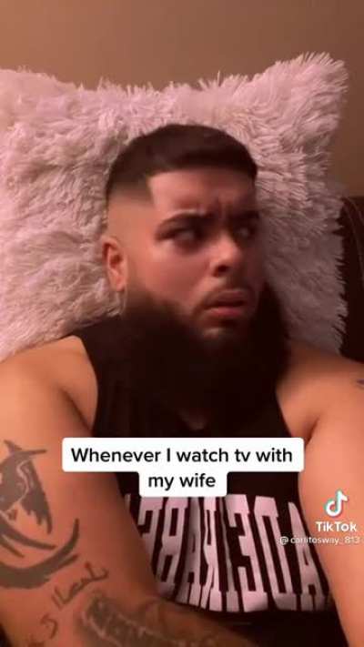 Watching TV with your wife